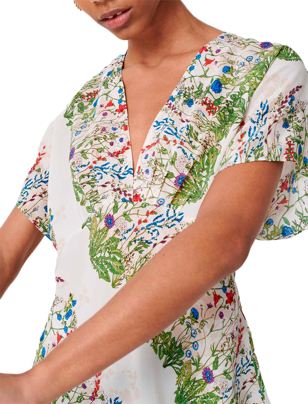 Top Liviere Ecru/Vert