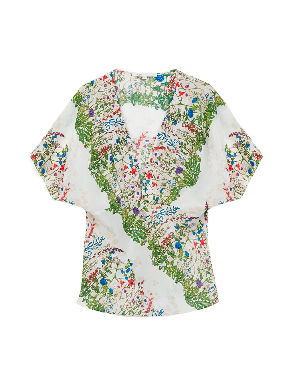 Top Liviere Ecru/Vert