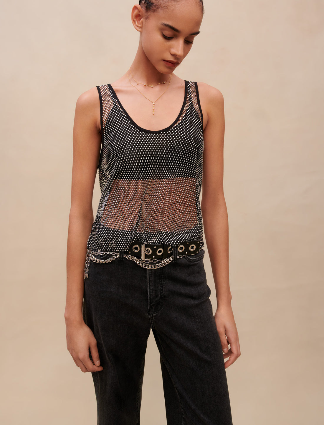 Top de strass