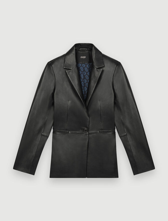 Chaqueta de piel de cordero