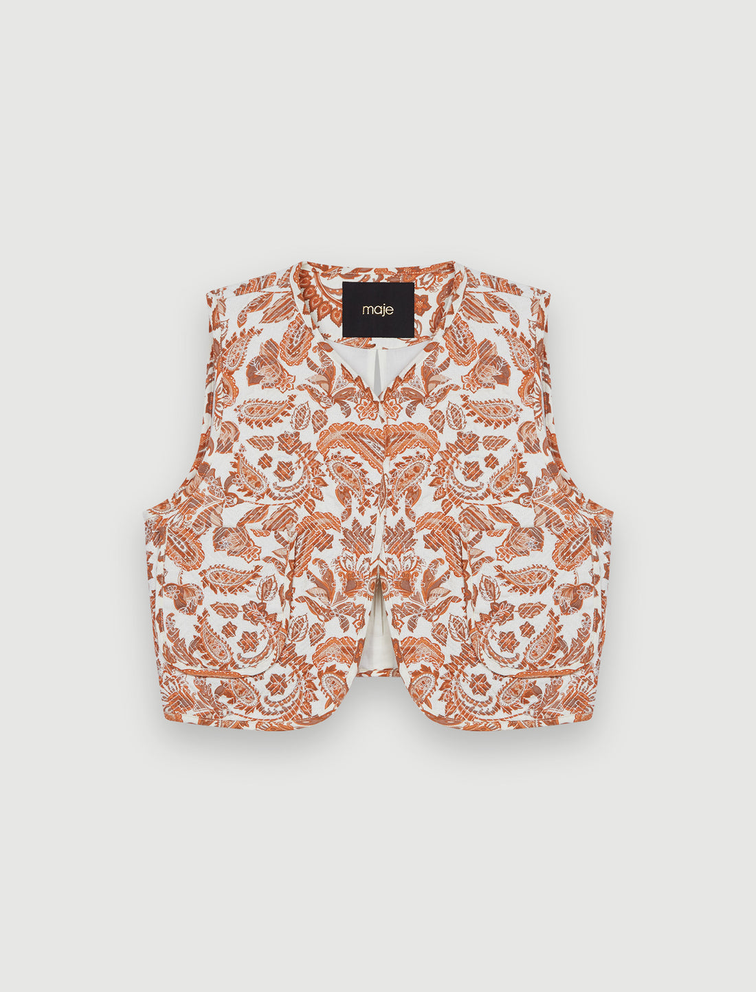 Chaleco de bouti estampado