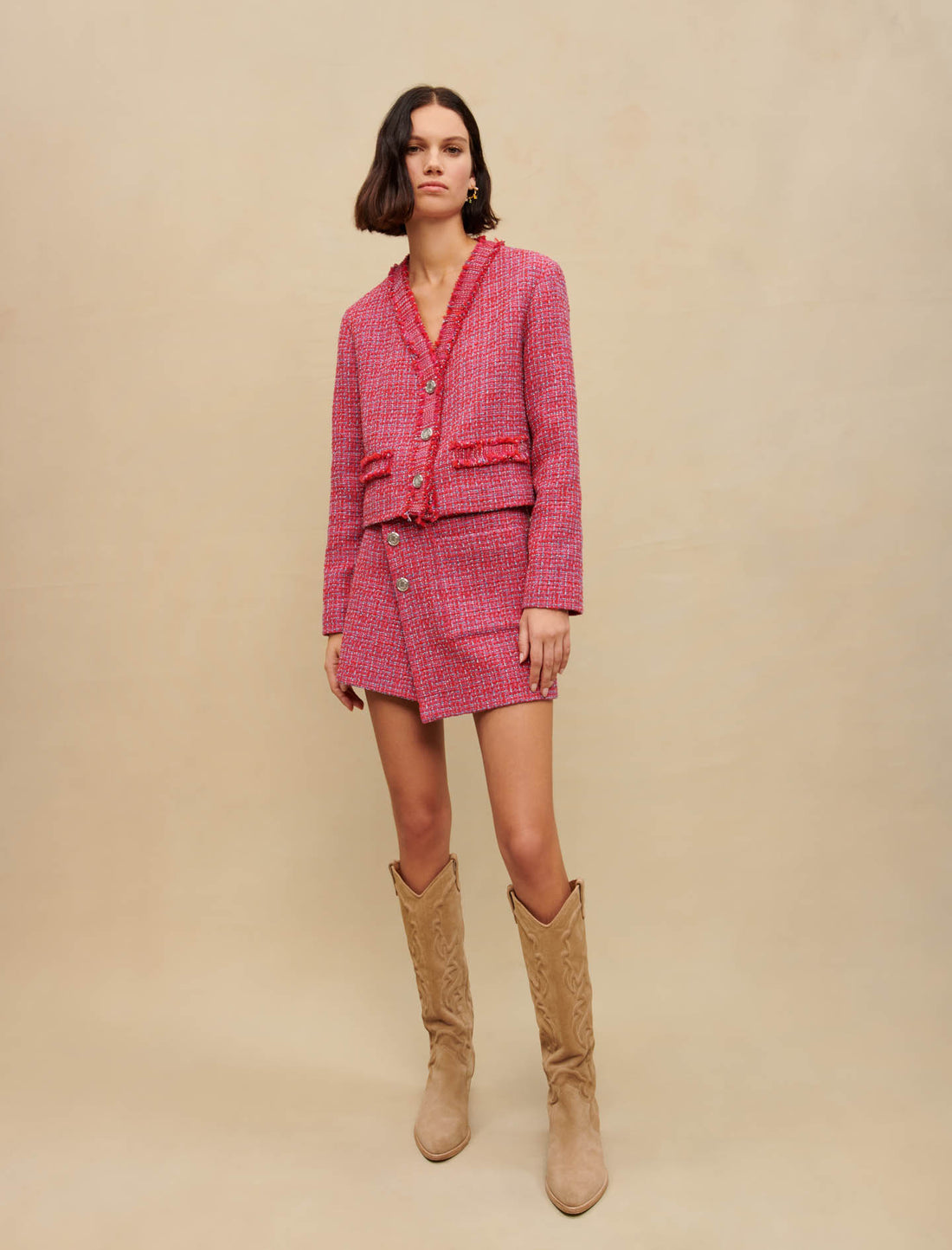 Chaqueta de tweed