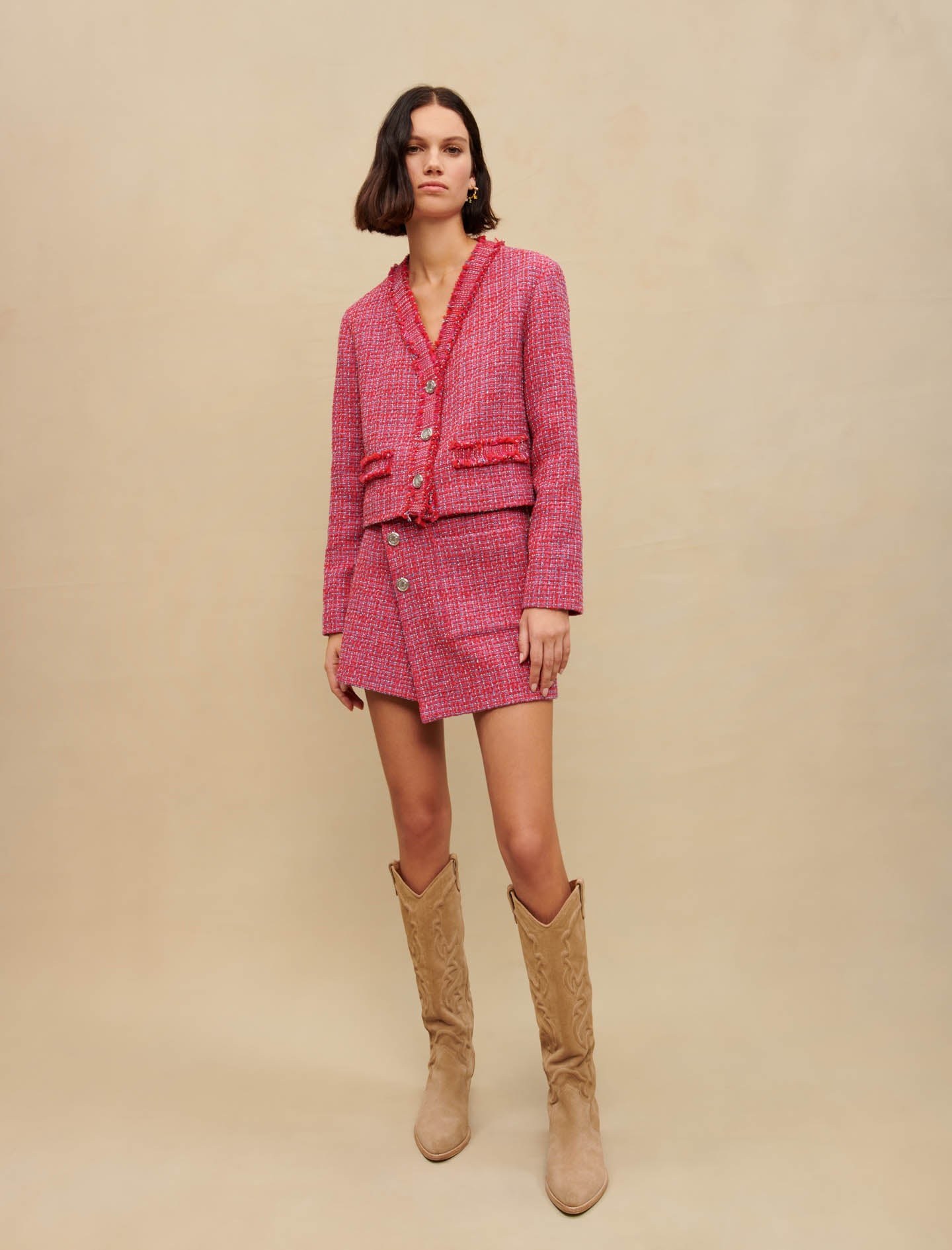 Chaqueta de tweed
