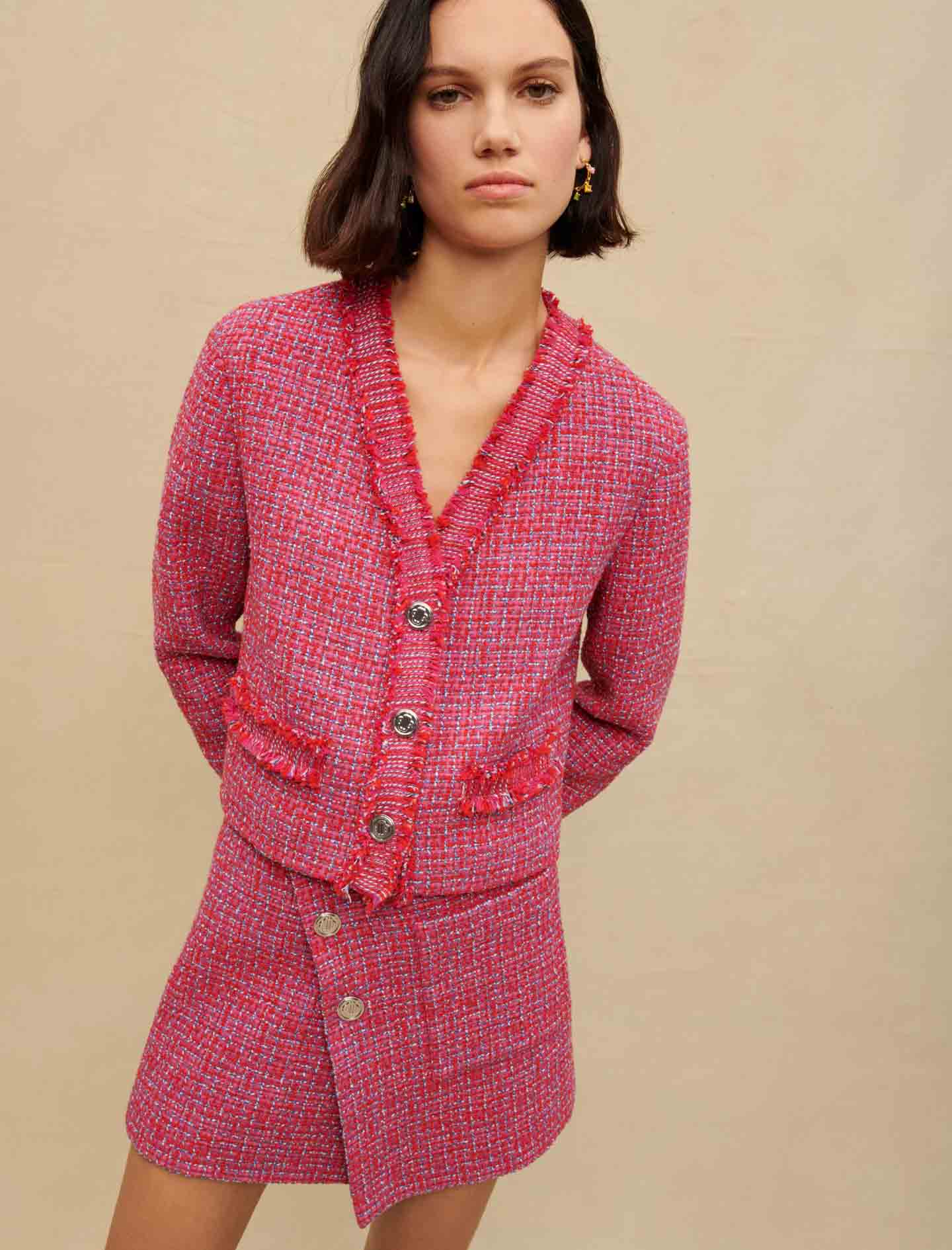 Chaqueta de tweed