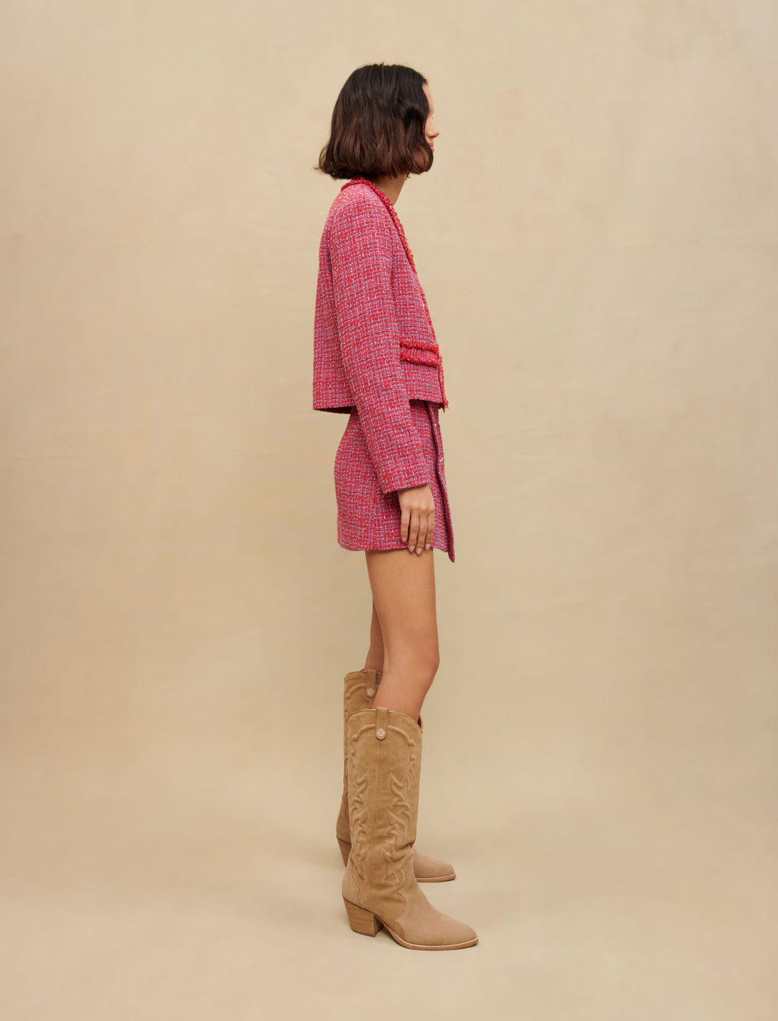 Chaqueta de tweed