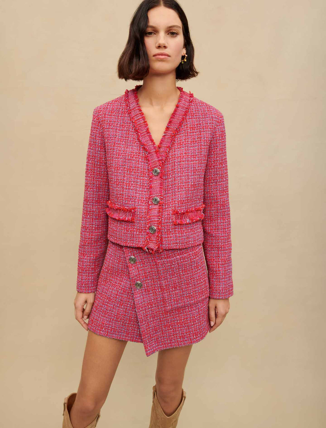 Chaqueta de tweed