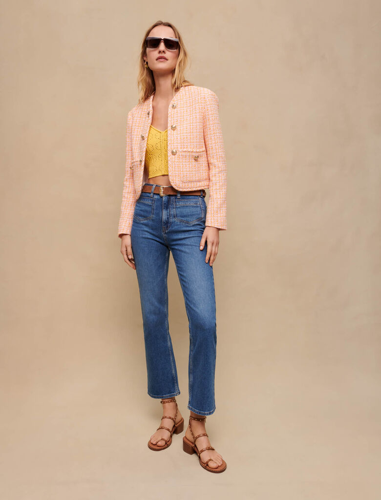 Chaqueta de tweed