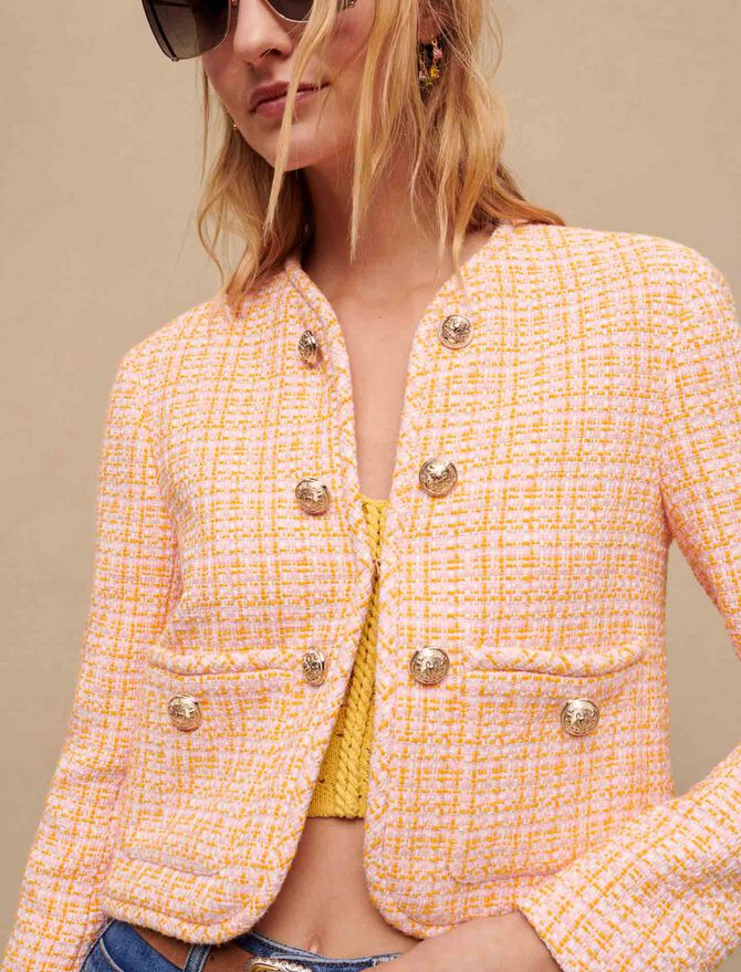 Chaqueta de tweed