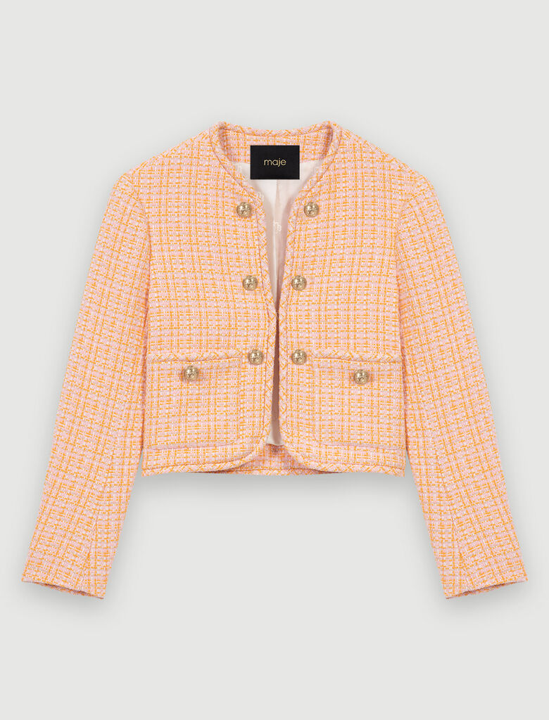Chaqueta de tweed